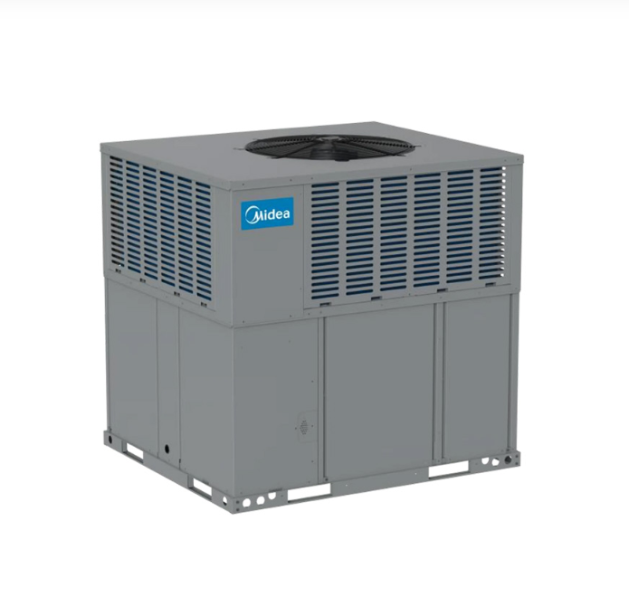 Midea 3.5 Ton Heat Pump Dual Discharge Packaged Unit - R454B - MRD-42HWN10-M134G