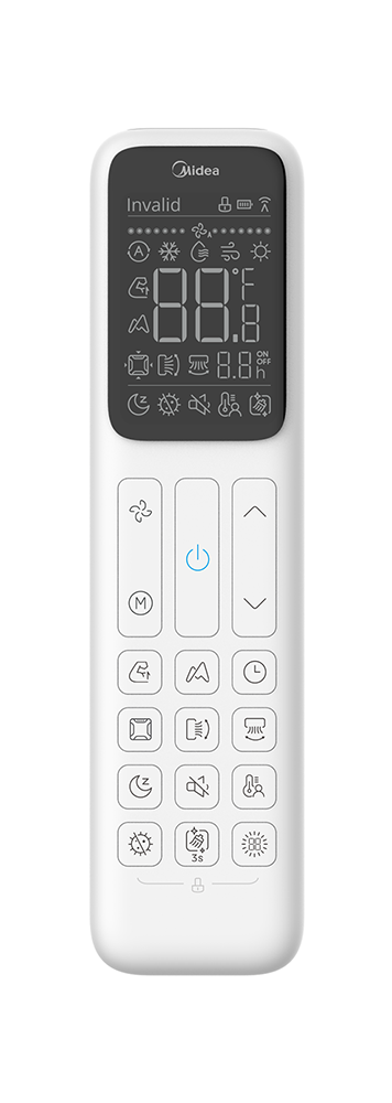 Midea Atom-X Mini VRF wireless controller - RM23A